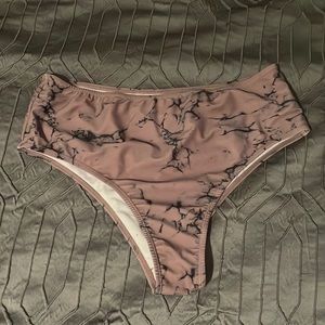 Bikini bottom with cover up